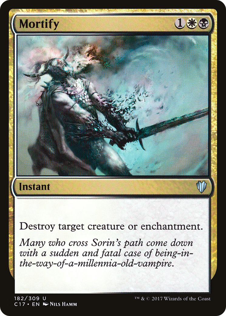 Mortify (C17-182)  - Commander 2017