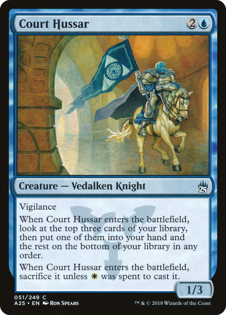 Court Hussar (A25-051)  Foil - Masters 25