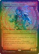 Captain Lannery Storm (Rainbow Foil) (SLD-1409)  Foil - Secret Lair Drop: (Showcase)