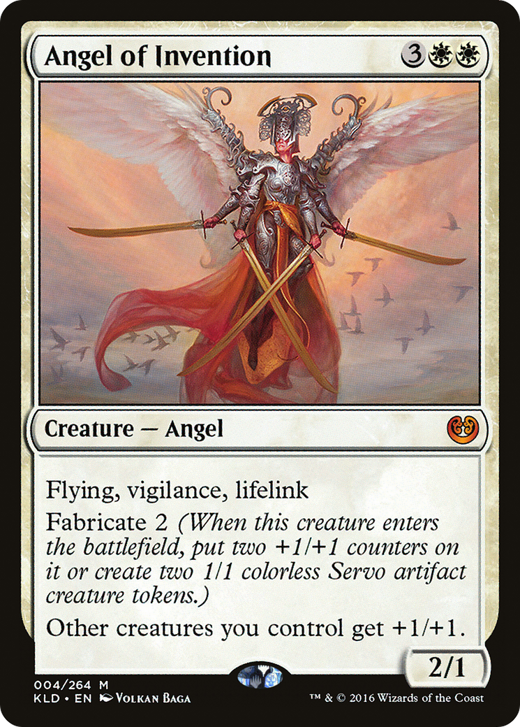 Angel of Invention (KLD-004)  Foil - Kaladesh