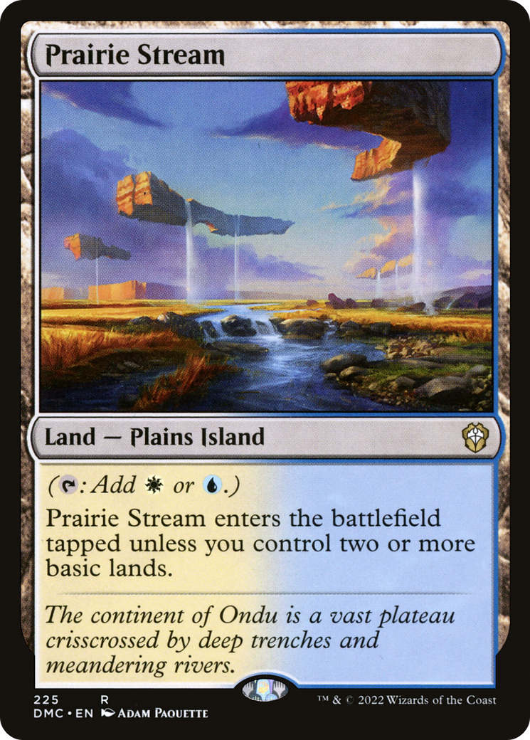Prairie Stream (DMC-225)  - Dominaria United Commander