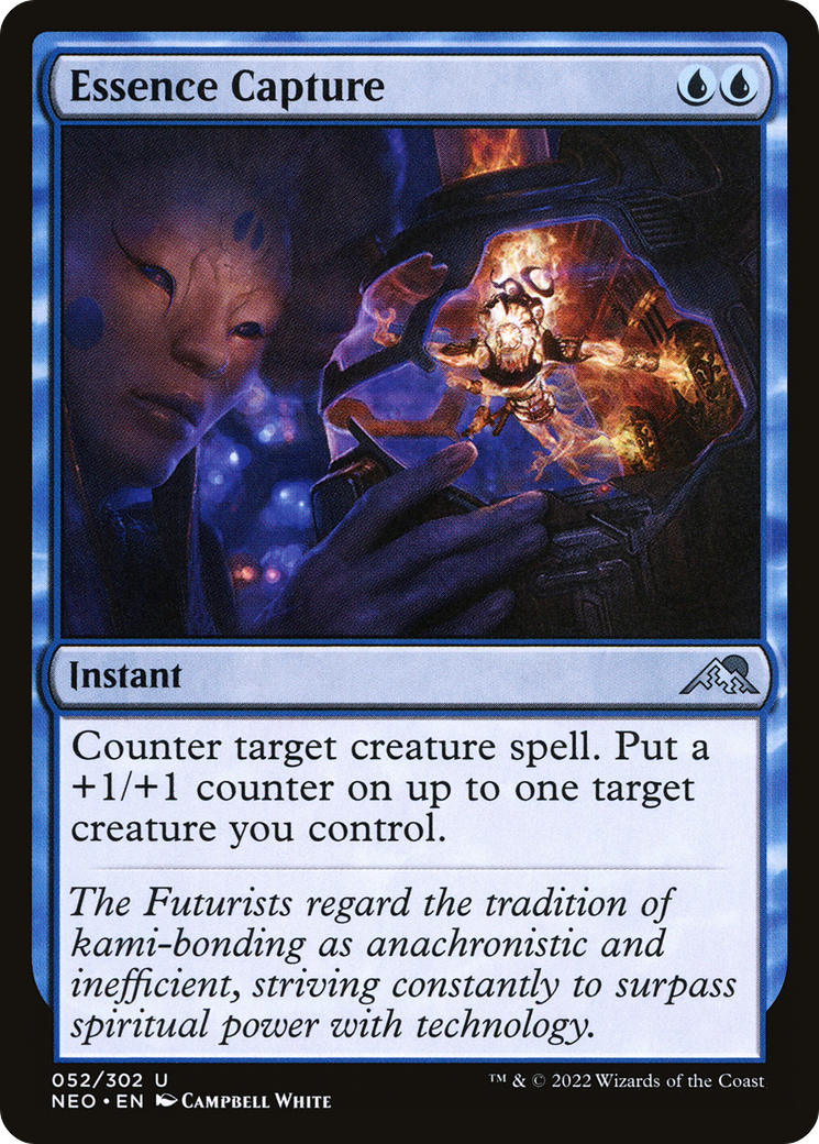 Essence Capture (NEO-052)  - Kamigawa: Neon Dynasty