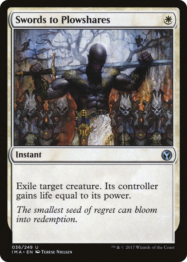 Swords to Plowshares (IMA-036)  - Iconic Masters
