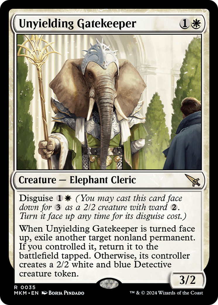 Unyielding Gatekeeper (MKM-035)  - Murders at Karlov Manor