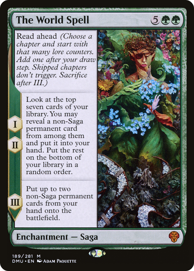 The World Spell (DMU-189)  - Dominaria United