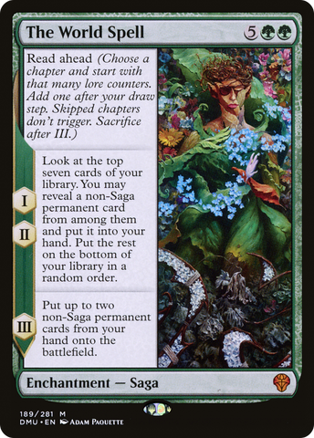 The World Spell (DMU-189)  - Dominaria United