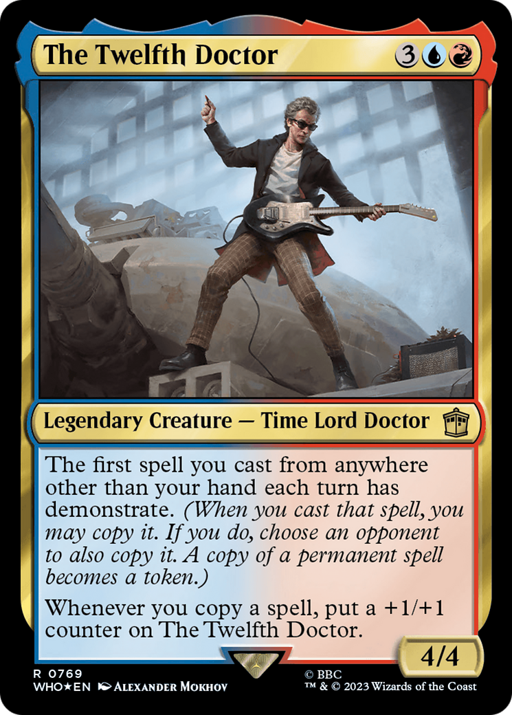 The Twelfth Doctor (Surge Foil) (WHO-769)  Foil - Doctor Who