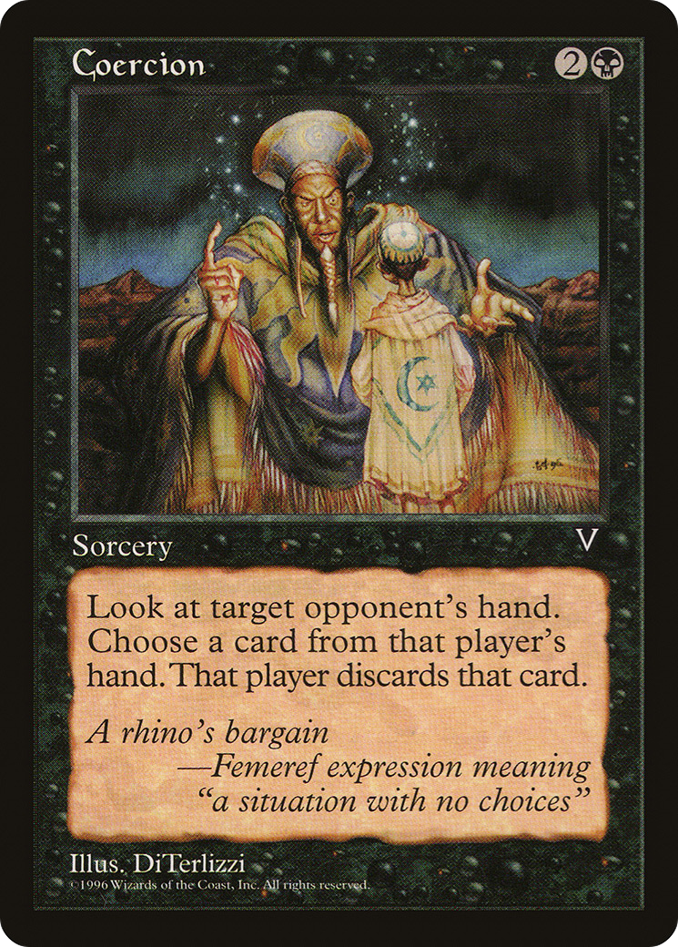 Coercion (VIS-)  - Visions