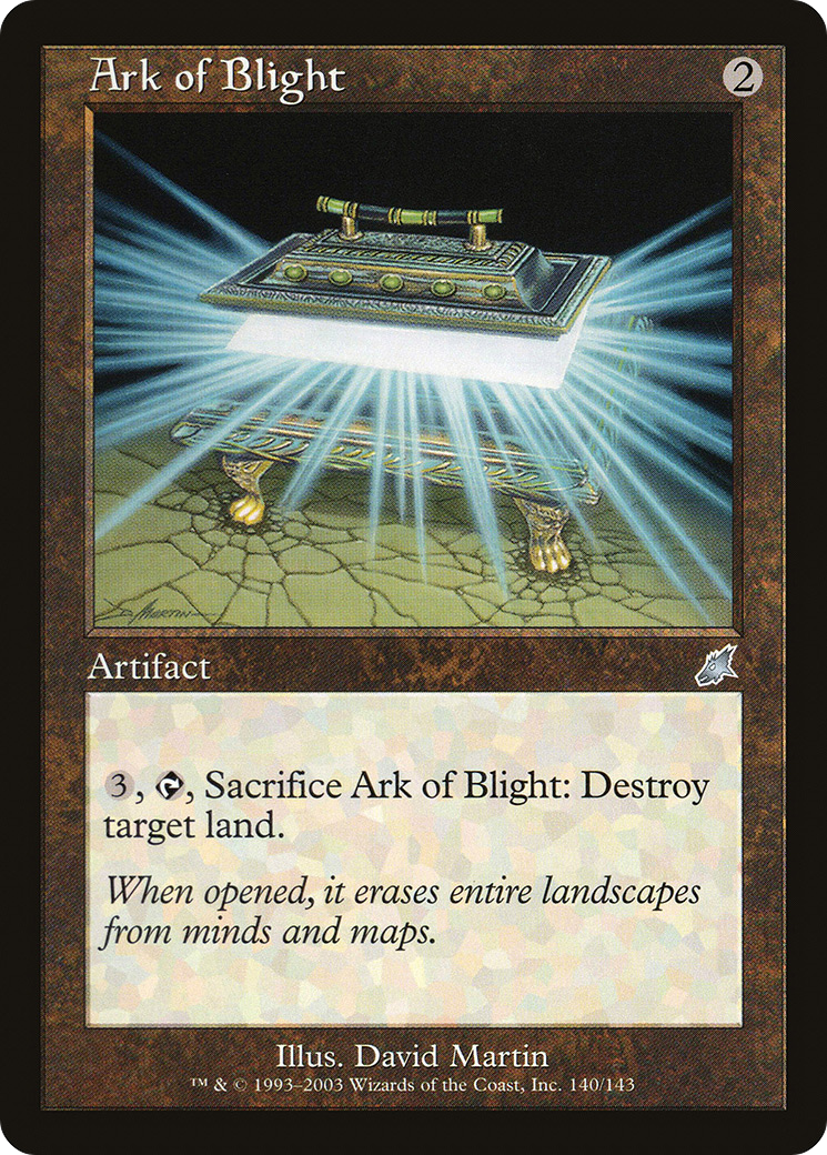 Ark of Blight (SCG-140)  - Scourge