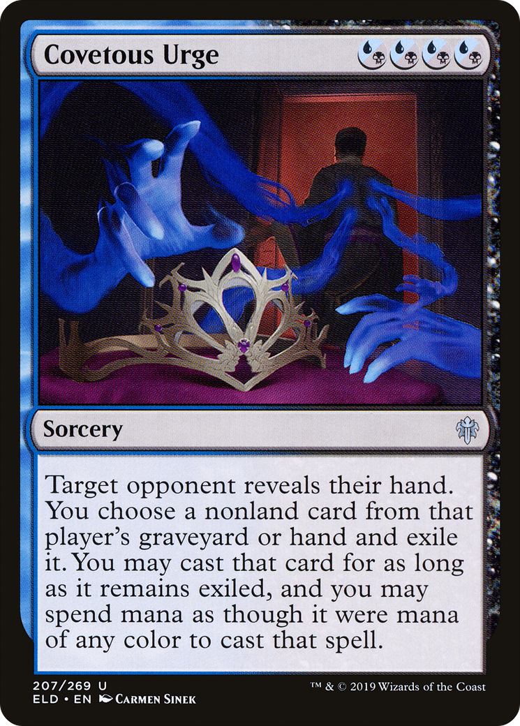 Covetous Urge (ELD-207)  - Throne of Eldraine