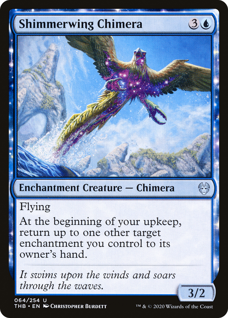 Shimmerwing Chimera (THB-064)  Foil - Theros Beyond Death: (enchantment)