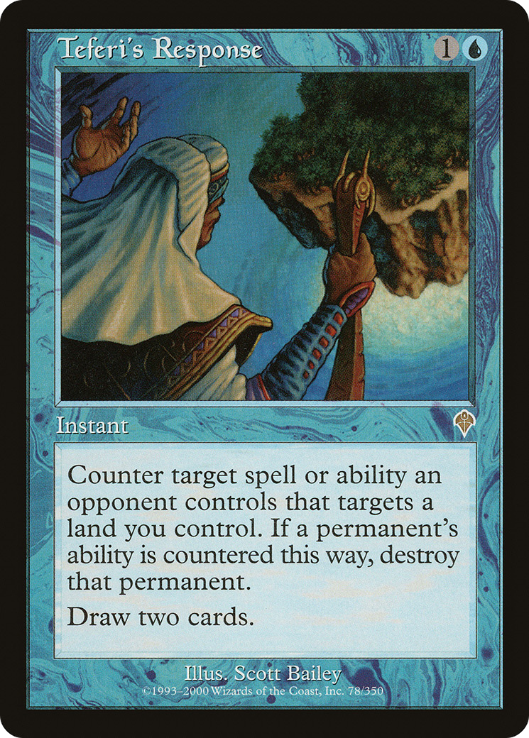 Teferi's Response (INV-078)  Foil - Invasion