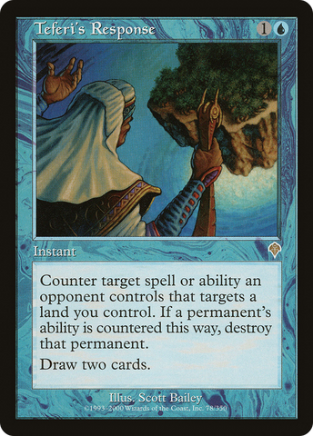 Teferi's Response (INV-078)  Foil - Invasion