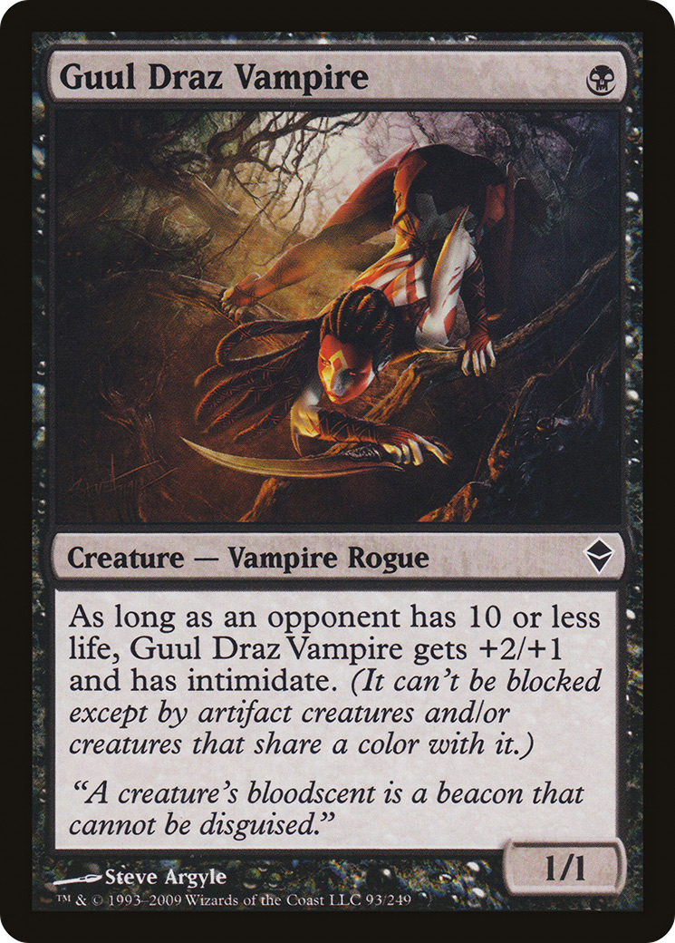 Guul Draz Vampire (ZEN-093)  Foil - Zendikar