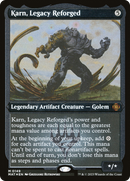 Karn, Legacy Reforged (MAT-149)  Etched Foil - March of the Machine: The Aftermath