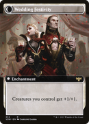 Wedding Announcement (Extended Art) (VOW-355)  - Innistrad: Crimson Vow: (Extended Art, Double Faced Transform)