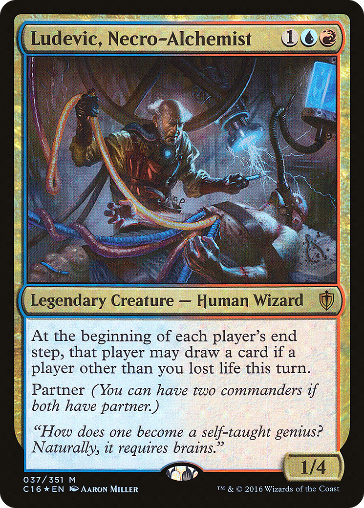 Ludevic, Necro-Alchemist (C16-037)  Foil - Commander 2016