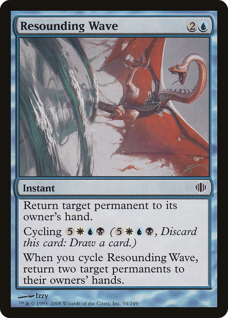 Resounding Wave (ALA-054)  Foil - Shards of Alara