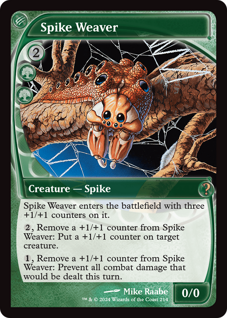 Spike Weaver (Future Sight) (MB2-214)  - Mystery Booster 2
