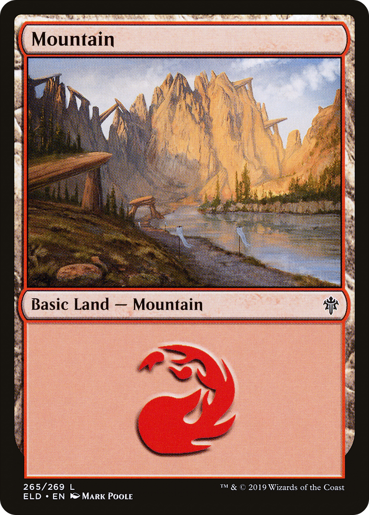 Mountain (265) (ELD-265) - Throne of Eldraine
