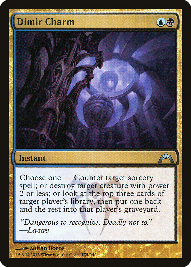 Dimir Charm (GTC-154)  Foil - Gatecrash