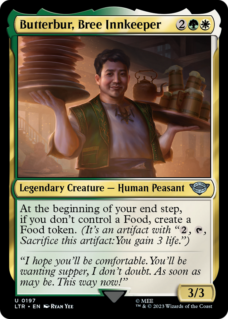 Butterbur, Bree Innkeeper (LTR-197)  - The Lord of the Rings: Tales of Middle-earth