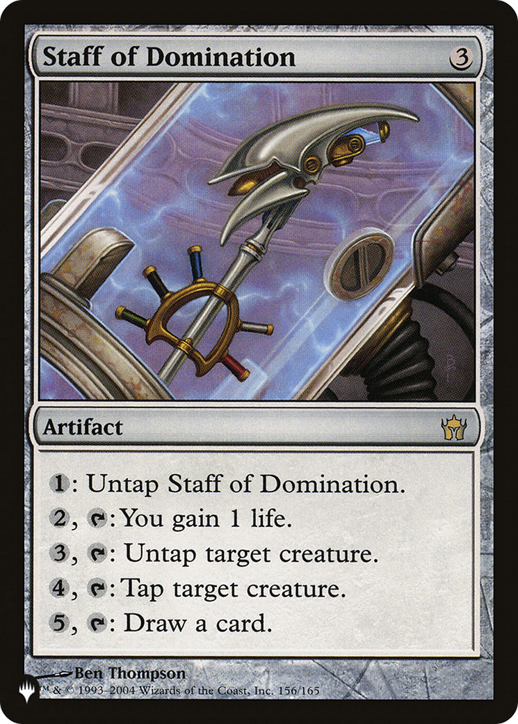 Staff of Domination (LIST-156/165)  - The List