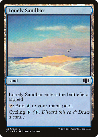 Lonely Sandbar (C14-304)  - Commander 2014
