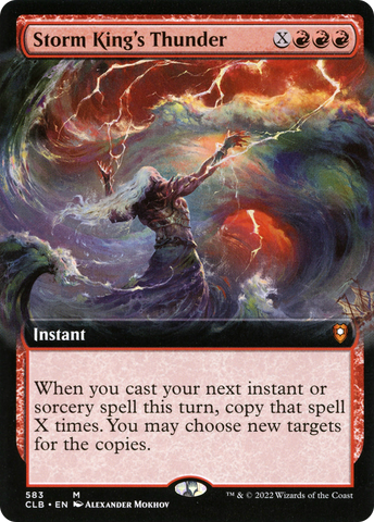 Storm King's Thunder (Extended Art) (CLB-583)  - Commander Legends: Battle for Baldur's Gate: (Extended Art)