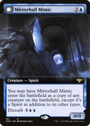 Mirrorhall Mimic (Extended Art) (VOW-361)  Foil - Innistrad: Crimson Vow: (Extended Art, Double Faced Transform)