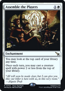 Assemble the Players (PRE-003)  Foil - Murders at Karlov Manor Promos