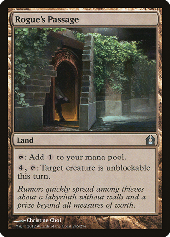 Rogue's Passage (RTR-245)  Foil - Return to Ravnica