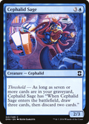 Cephalid Sage (EMA-041)  Foil - Eternal Masters