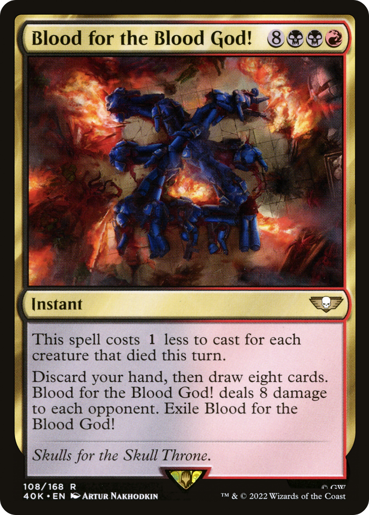 Blood for the Blood God! (40K-108)  - Warhammer 40,000 Commander