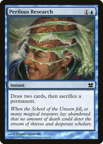 Perilous Research (MMA-058)  Foil - Modern Masters