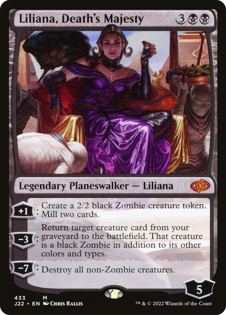 Liliana, Death's Majesty (J22-433)  - Jumpstart 2022