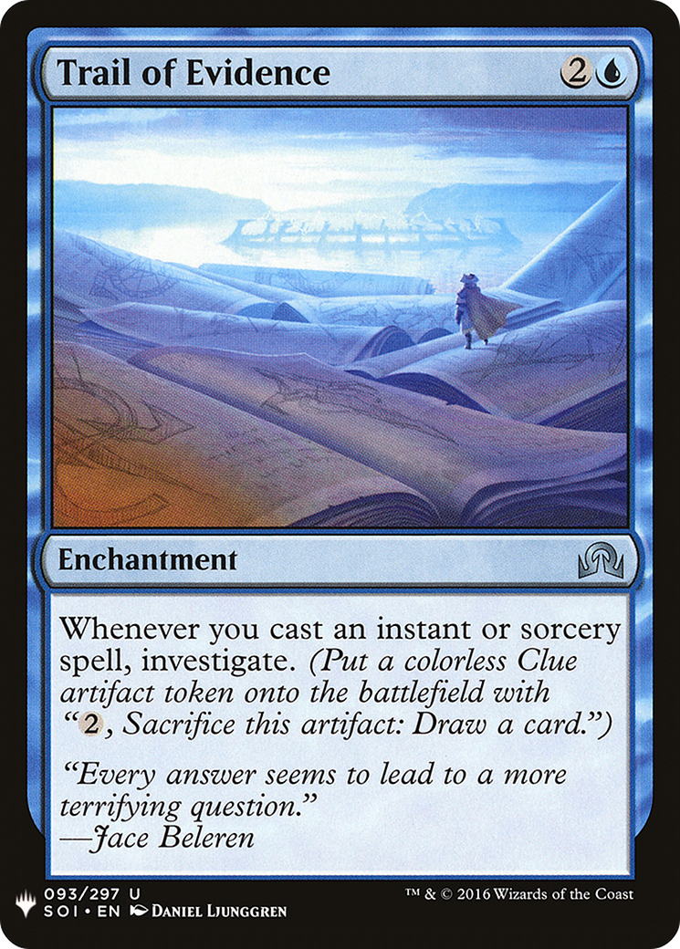 Trail of Evidence (LIST-093)  - The List