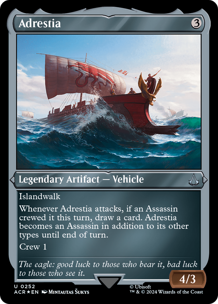 Adrestia (ACR-252)  Etched Foil - Assassin's Creed