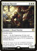 Solemn Recruit (C20-099)  - Commander 2020