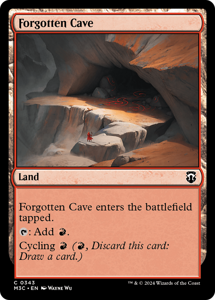 Forgotten Cave (M3C-343)  - Modern Horizons 3 Commander