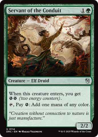 Servant of the Conduit (DRC-114) - Commander: Aetherdrift