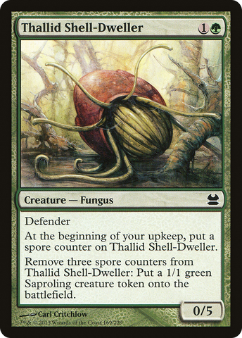 Thallid Shell-Dweller (MMA-169)  Foil - Modern Masters