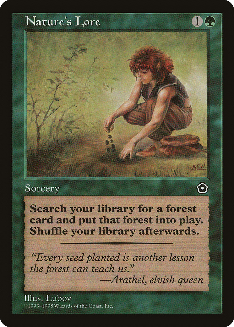 Nature's Lore (P02-)  - Portal Second Age