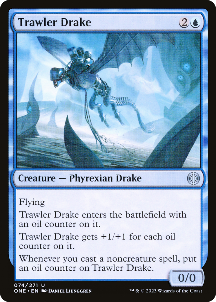 Trawler Drake (ONE-074)  Foil - Phyrexia: All Will Be One