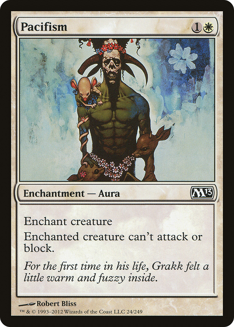 Pacifism (M13-024)  Foil - Magic 2013