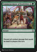 Commencement of Festivities (KLR-157)  - Kaladesh Remastered