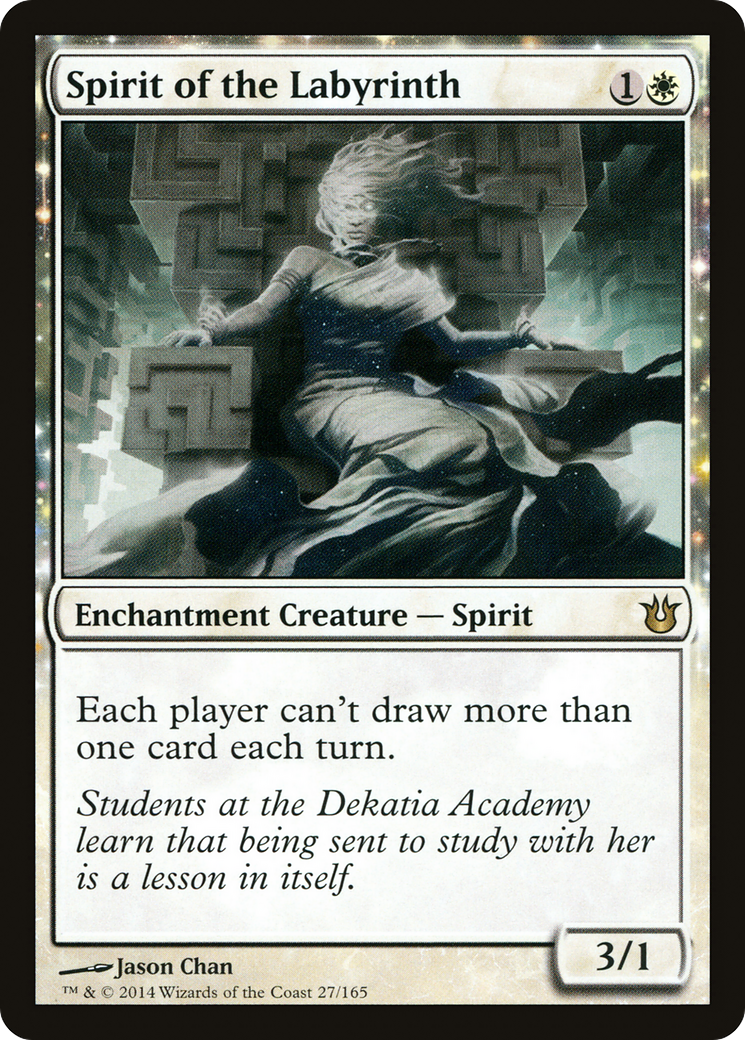 Spirit of the Labyrinth (BNG-027)  Foil - Born of the Gods