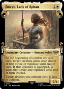 Eowyn, Lady of Rohan (Showcase Scrolls) (LTR-461)  Foil - The Lord of the Rings: Tales of Middle-earth: (Showcase)