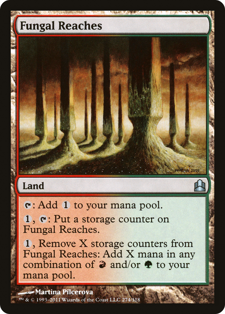 Fungal Reaches (CMD-274)  - Commander 2011