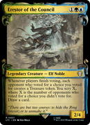 Erestor of the Council (Showcase Scrolls) (LTC-457)  Foil - Tales of Middle-earth Commander: (Showcase)